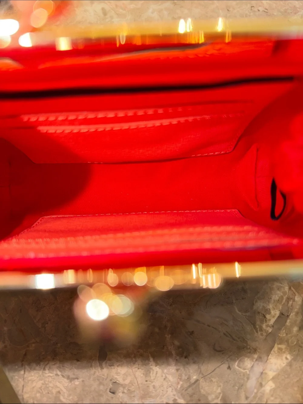 Dooney & Bourke NWT Bright Orange Leather Kiss-Lock card Holder/coins  purse